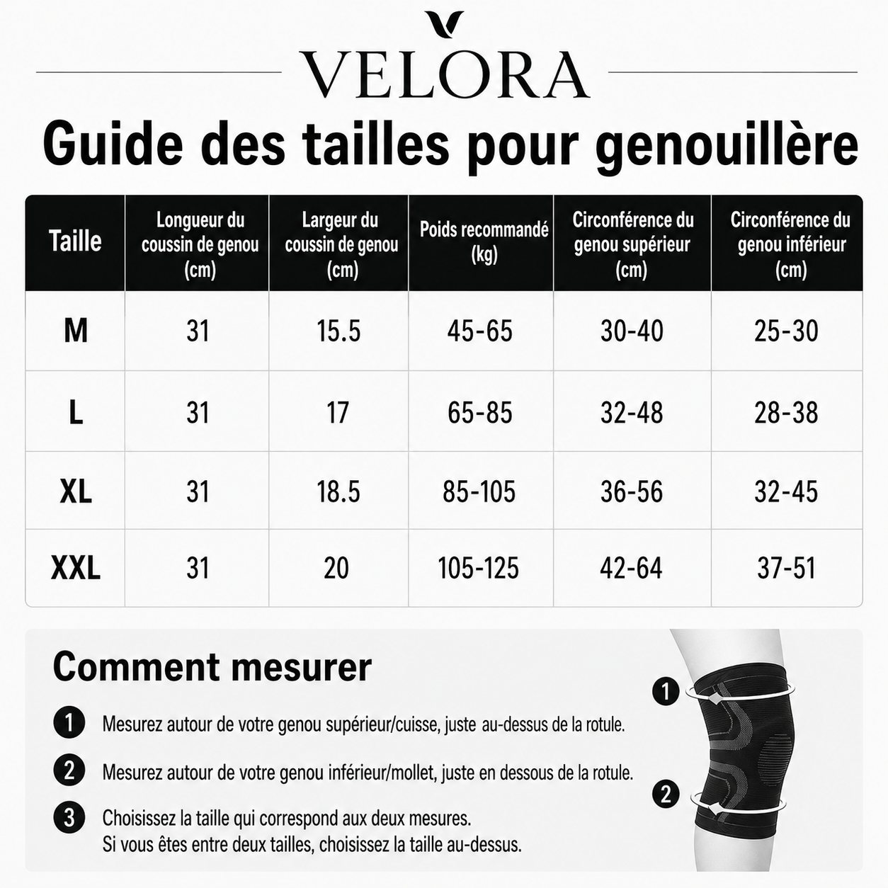 Genouillère Velora™